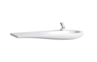 Раковина-столешница Laufen IL Alessi 120x50 8.1497.4.400.104.1 полочка слева АКВАМЕТРИЯ