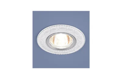 ВСТРАИВАЕМЫЙ СВЕТИЛЬНИК ELEKTROSTANDARD 7010 MR16 WH/SL БЕЛЫЙ/СЕРЕБРО 4690389099267 MNOGOROZETOK - МНОГОРОЗЕТОК