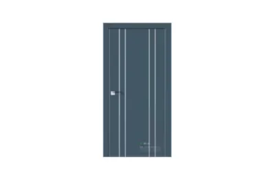 Межкомнатная дверь Urban U23 RAL5008 7 ДВЕРЕЙ