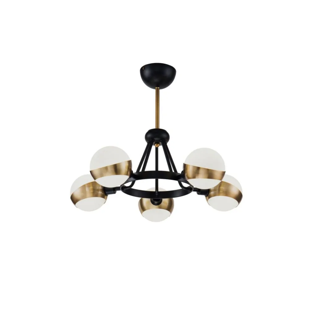 Люстра на штанге Freya Silvia FR5009PL-05B MAYTONI