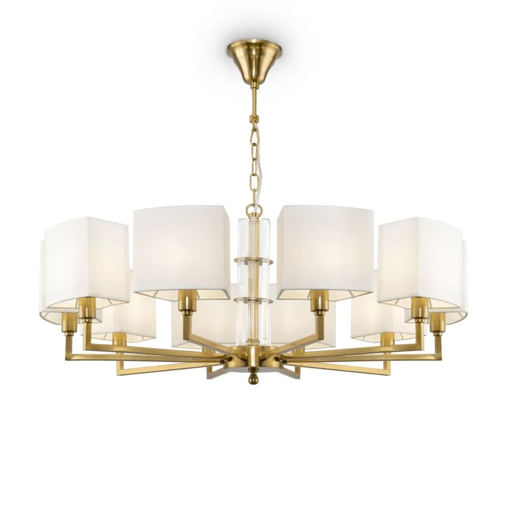 Подвесная люстра Maytoni Metropolitan H015PL-10G MAYTONI
