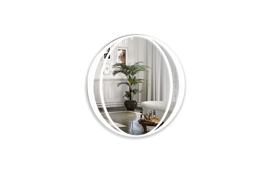 Зеркало Azario Oslo 77 см LED-00002527 с подсветкой МОСПЛИТКА