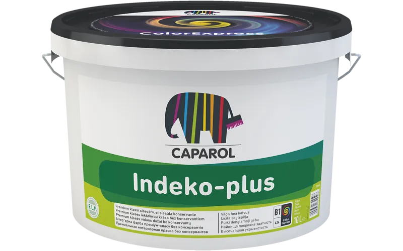 Краска водно-дисперсионная Caparol Indeko-Plus, База 3, 9,4 л КАПАРОЛ ЦЕНТР САМАРА