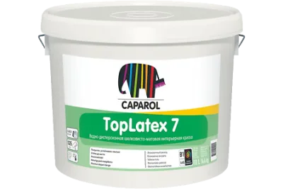 Краска водно-дисперсионная Caparol Toplatex 7 База 3, 9,4 л КАПАРОЛ ЦЕНТР САМАРА