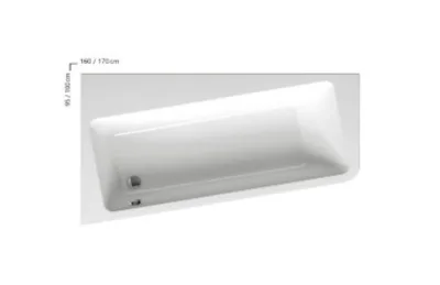 Ванна Ravak 10° 170x100 L арт. C811000000 АКВАМЕТРИЯ