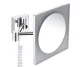 WasserKRAFT K-1008 Зеркало с LED-подсветкой, 3-х кратным увеличением АТЕЛЬЕ ВАННОЙ КОМНАТЫ. САМАРА