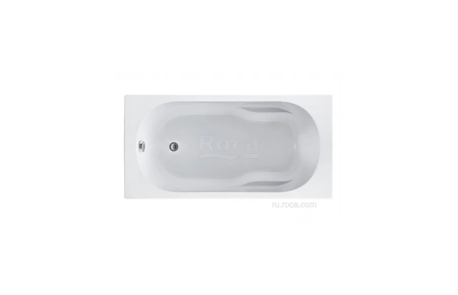Ванна акриловая Roca Genova-N 150x75 прямоугольная белая ZRU9302894 АТЕЛЬЕ ВАННОЙ КОМНАТЫ. САМАРА