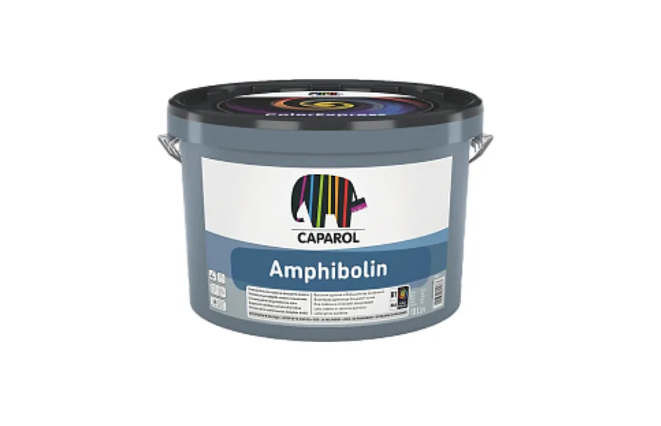 Краска водно-дисперсионная Caparol Amphibolin (база 3, 9,4 л.) КАПАРОЛ ЦЕНТР САМАРА