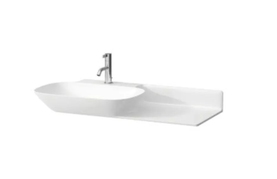 Раковина Laufen Ino Saphir Keramik 90x45 8.1330.2.000.104.1 полочка справа АКВАМЕТРИЯ