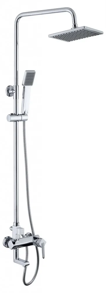 BELBAGNO Crystal Душевая колонна со смесителем для ванны, верхним и ручным душем АТЕЛЬЕ ВАННОЙ КОМНАТЫ. САМАРА