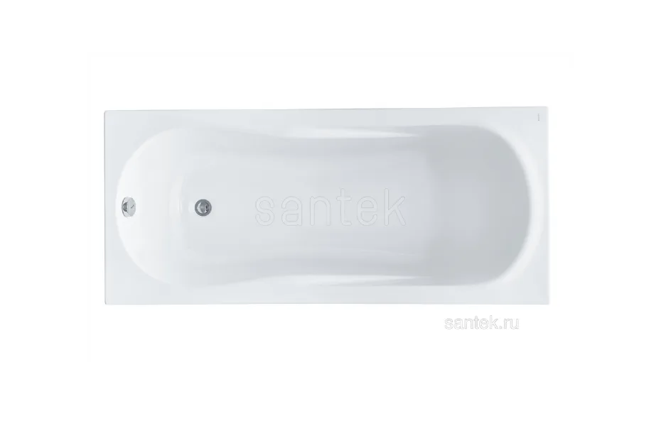 SANTEK Caledonia 160х75 Ванна акриловая прямоугольная АТЕЛЬЕ ВАННОЙ КОМНАТЫ. САМАРА