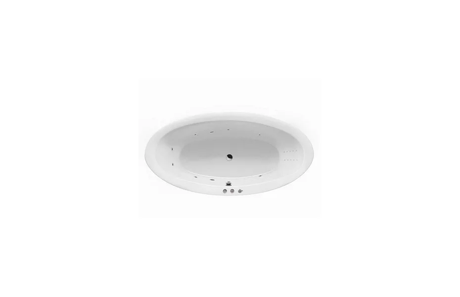 Акриловая ванна 190х95 см Excellent Lumina WAEX.LUM19.SMARTNANO.CR белая МОСПЛИТКА