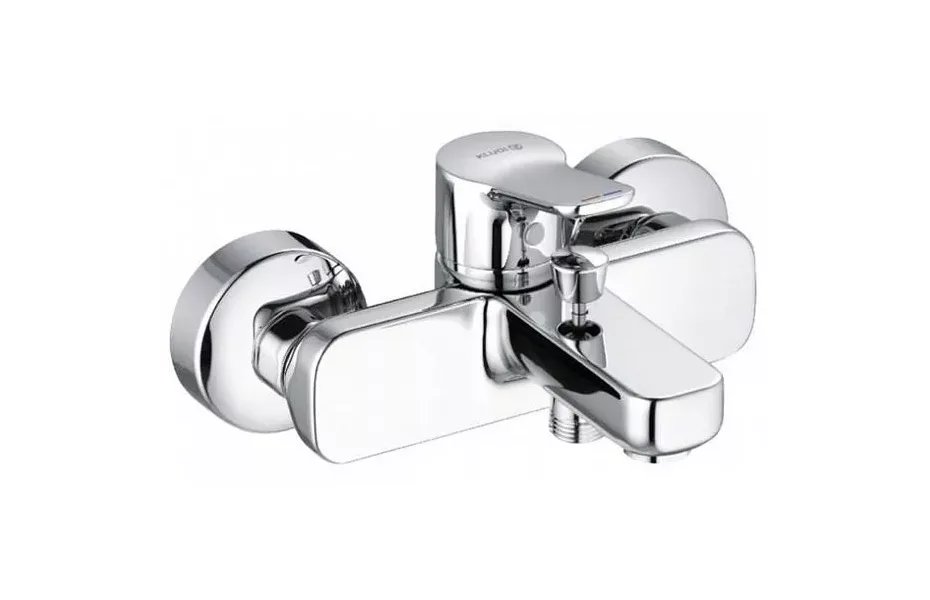Смеситель для ванны с душем Kludi Pure&Easy 376810565 хром МОСПЛИТКА