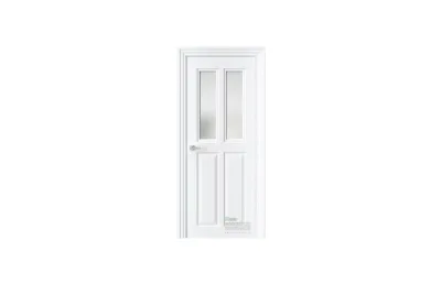 Межкомнатная дверь Novella N23 RAL9003 стекло 7 ДВЕРЕЙ