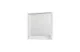 Зеркало Aquaton Капри 1A230402KP010 80 x 85 см настенное с подсветкой, цвет белый глянцевый МОСПЛИТКА