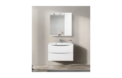 BELBAGNO Marino Шкаф зеркальный подвесной с одной распашной дверцей с доводчиками, с подсветкой, правосторонний АТЕЛЬЕ ВАННОЙ КОМНАТЫ. САМАРА