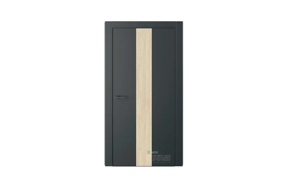 Межкомнатная дверь Urban UV1 Black 7 ДВЕРЕЙ