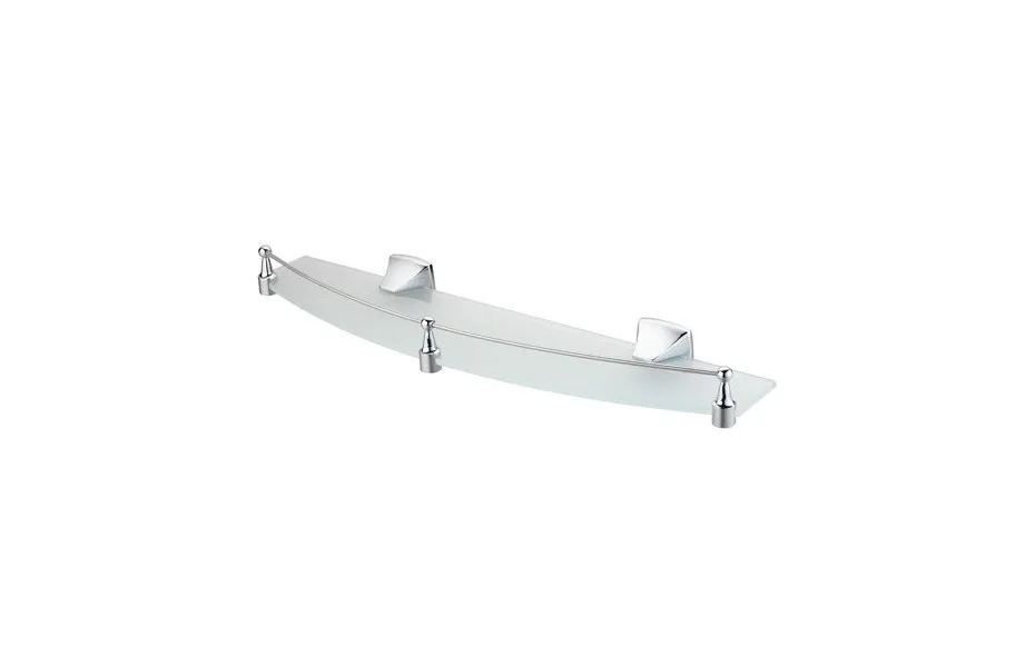 WasserKRAFT Wern K-2544 (ранее К-2524) Полка стеклянная с бортиком АТЕЛЬЕ ВАННОЙ КОМНАТЫ. САМАРА