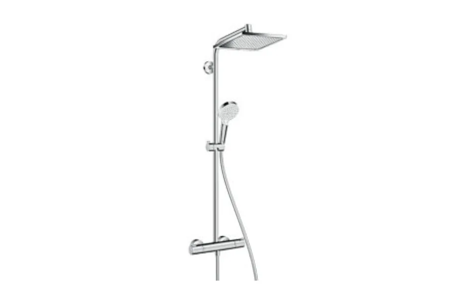 Душевая система Hansgrohe Crometta Е 240 1jet Showerpipe 27271000 АКВАМЕТРИЯ