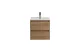 Тумба с раковиной BelBagno Kraft 50 см KRAFT-500-2C-SO-RNN rovere nebrasca nature МОСПЛИТКА