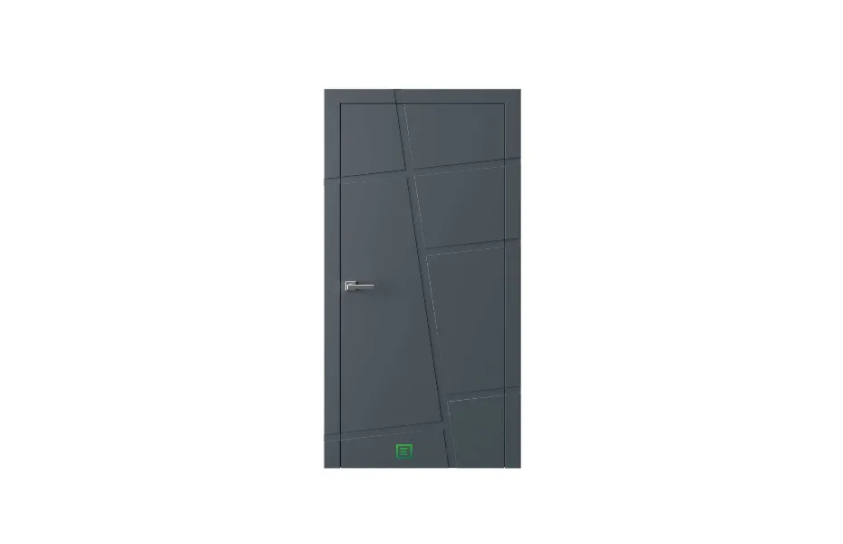 Межкомнатная дверь PV 2 RAL7016 7 ДВЕРЕЙ