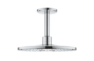 GROHE Rainshower 310 SmartActive Верхний душ (круглый, 2 режима струи) с потолочным душевым кронштейном 142 мм, хром АТЕЛЬЕ ВАННОЙ КОМНАТЫ. САМАРА