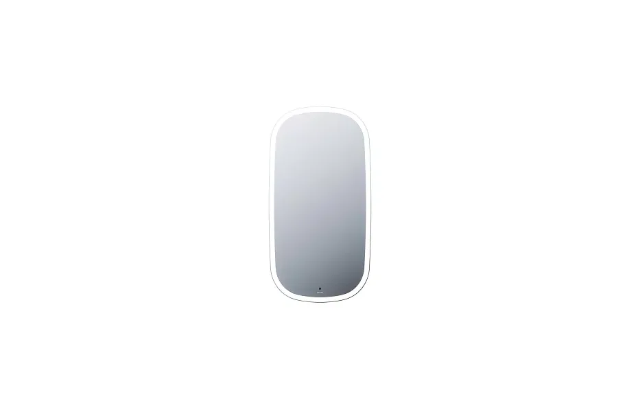 Зеркало Am.Pm Func 45 см M8FMOX0451WGH с LED-подсветкой, белый МОСПЛИТКА