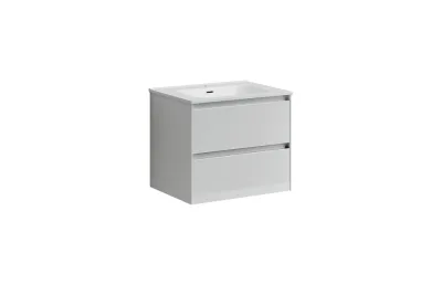 Тумба с раковиной Sancos Cento, 59 см., эмаль белый, CN60W МОСПЛИТКА