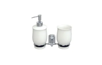 WasserKRAFT K-24189 Держатель стакана и дозатора АТЕЛЬЕ ВАННОЙ КОМНАТЫ. САМАРА
