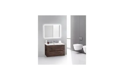 Тумба с раковиной BelBagno ETNA39-800/390-2C-SO-RW-P 80 см Rovere More МОСПЛИТКА