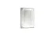 Зеркало Aquanika Quadro 60х80 см AQQ6080RU05 с подсветкой и сенсорным выключателем МОСПЛИТКА