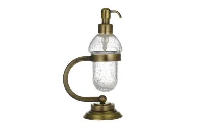 BOHEME Murano Дозатор для мыла, настольный, бронза АТЕЛЬЕ ВАННОЙ КОМНАТЫ. САМАРА