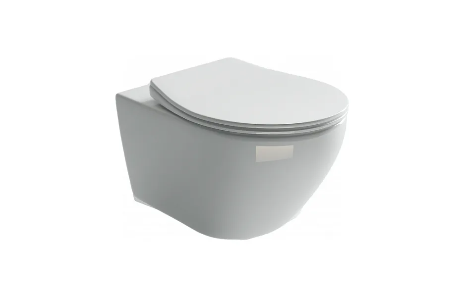 Подвесной унитаз Ceramica Nova Pearl с крышкой-сиденьем CN8001 МОСПЛИТКА