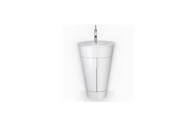 Тумба с раковиной Duravit Starck 1 S1952008585, белый МОСПЛИТКА