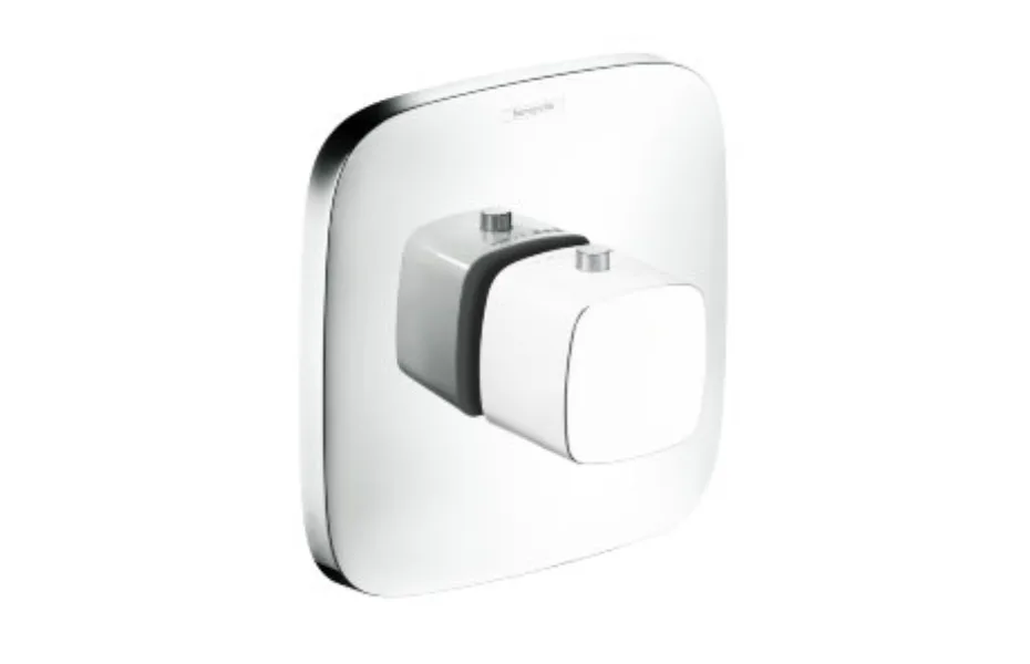 Термостат Hansgrohe PuraVida Highflow белый/хром 15772400 АКВАМЕТРИЯ
