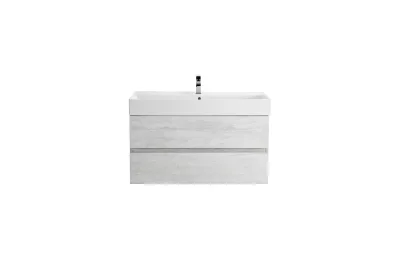 Тумба с раковиной Cezares Molveno 46 100 см MOLVENO 46-100-2C-SO-LB legno bianco МОСПЛИТКА
