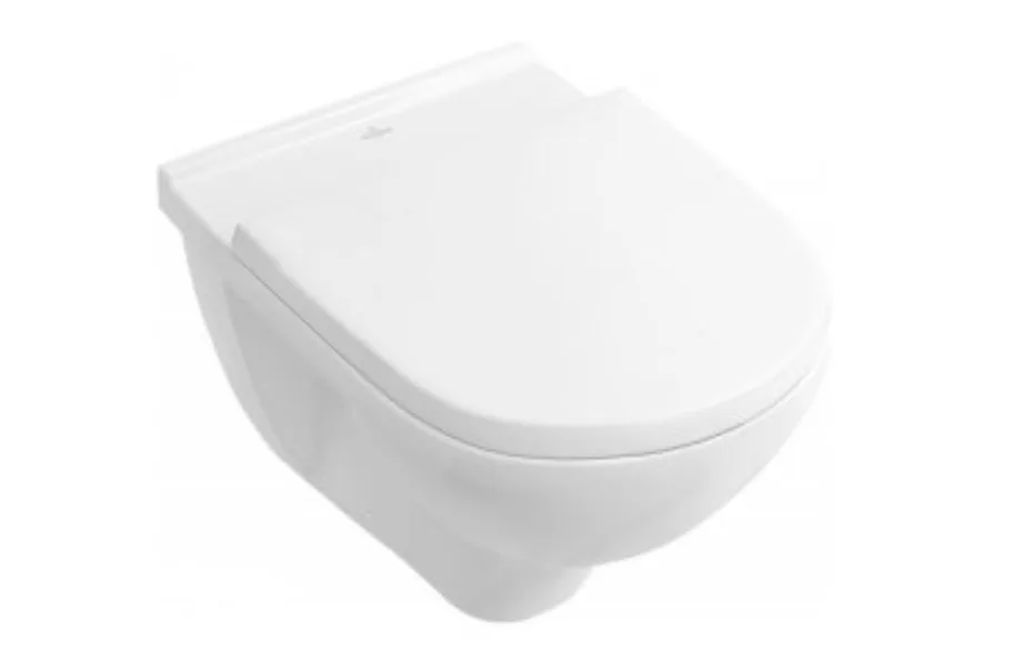 Унитаз подвесной Villeroy&Boch O.Novo DirectFlush (с крышкой SoftClose) 5660HR01 (5660 HR01) АКВАМЕТРИЯ