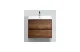 Тумба с раковиной BelBagno KRAFT 39-500/390-2C-SO-RT 50 см, коричневая матовая МОСПЛИТКА