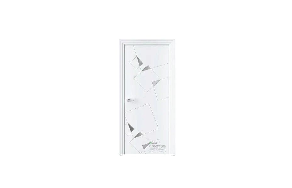 Межкомнатная дверь Perfect P Steel 1 RAL9003 7 ДВЕРЕЙ