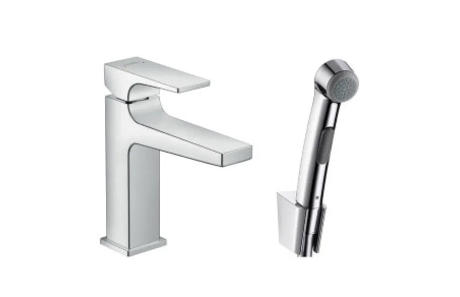 Смеситель для раковины Hansgrohe Metropol 110 32522000 АКВАМЕТРИЯ