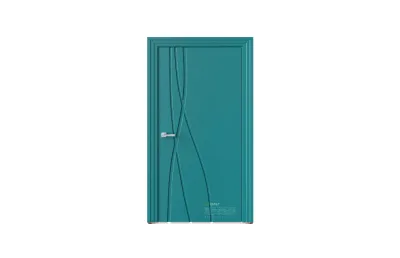 Межкомнатная дверь Perfect P17 RAL5021 7 ДВЕРЕЙ