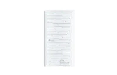 Межкомнатная дверь Perfect P8 RAL9003 7 ДВЕРЕЙ