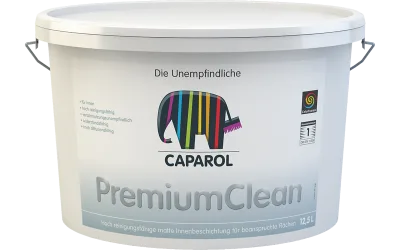 Краска водно-дисперсионная Caparol Premium Clean, Белая, 5 л КАПАРОЛ ЦЕНТР САМАРА