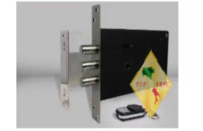 ЗАМОК НЕВИДИМКА ТИТАН-BATTERY INTERNAL BIOMETRIC (усиленный привод) МИР ЗАМКОВ