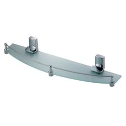 WasserKRAFT Leine K-5044 (ранее К-5024) Полка стеклянная с бортиком АТЕЛЬЕ ВАННОЙ КОМНАТЫ. САМАРА