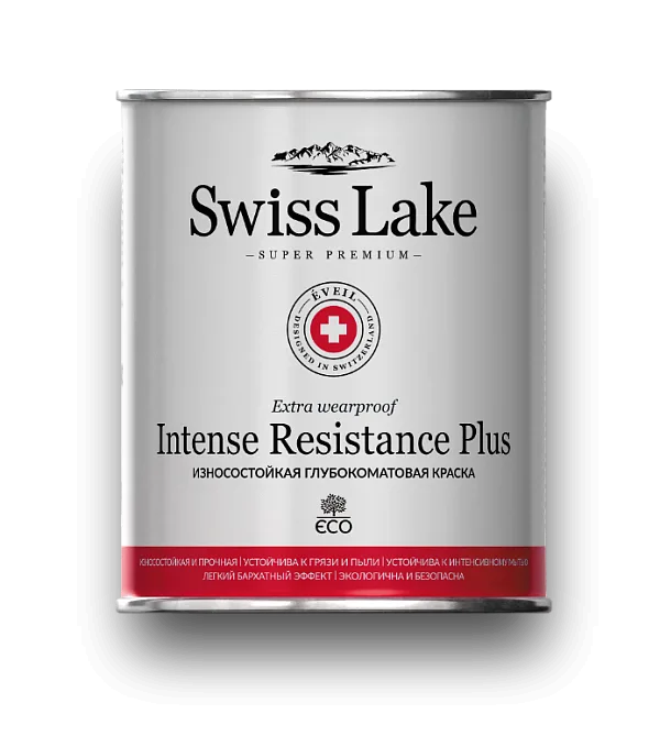 Износостойкая краска Swiss Lake Intense Resistance Plus (А), 9 л LOYMINA Group - ЛОЙМИНА ГРУП