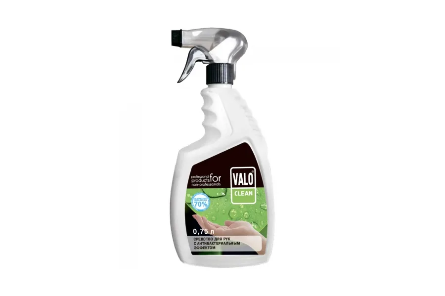 Средство для рук с антибактериальным эффектом VALO Clean 0,75 л ПЛИНТУС ХОЛЛ