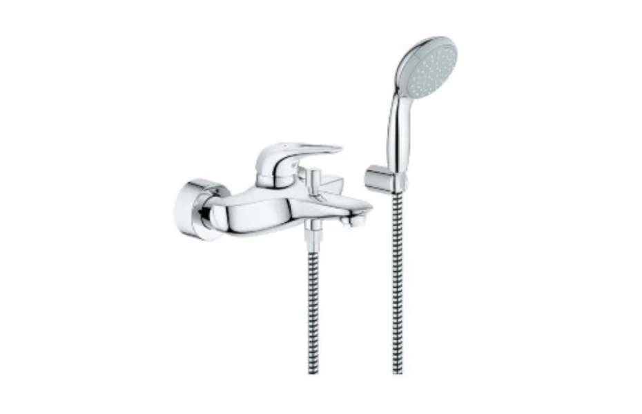 Смеситель для ванны Grohe Eurostyle с душевым набором 33592003 АКВАМЕТРИЯ