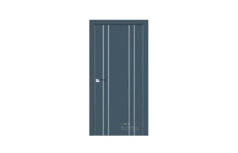 Межкомнатная дверь Urban U23 RAL5008 7 ДВЕРЕЙ
