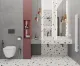 Terazzo bianco Керамогранит цветной матовый карвинг 60x120 LAPARET